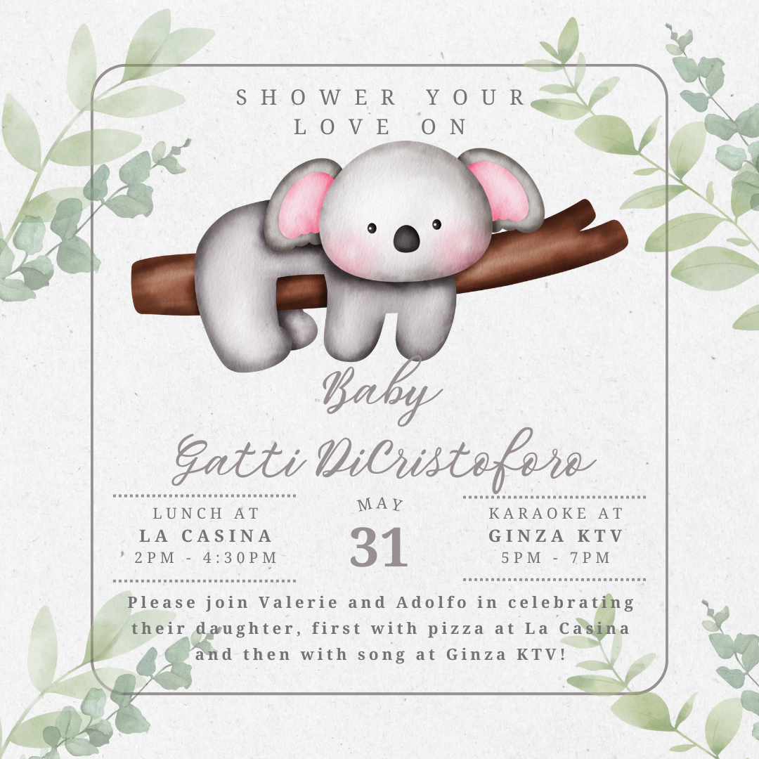 Cute invitation